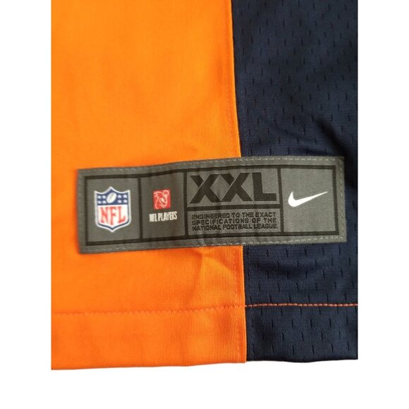Denver Broncos Signed Orange Nike On Field Wolfe #95 Jersey Shirt Size 2XL - Picture 9 of 10